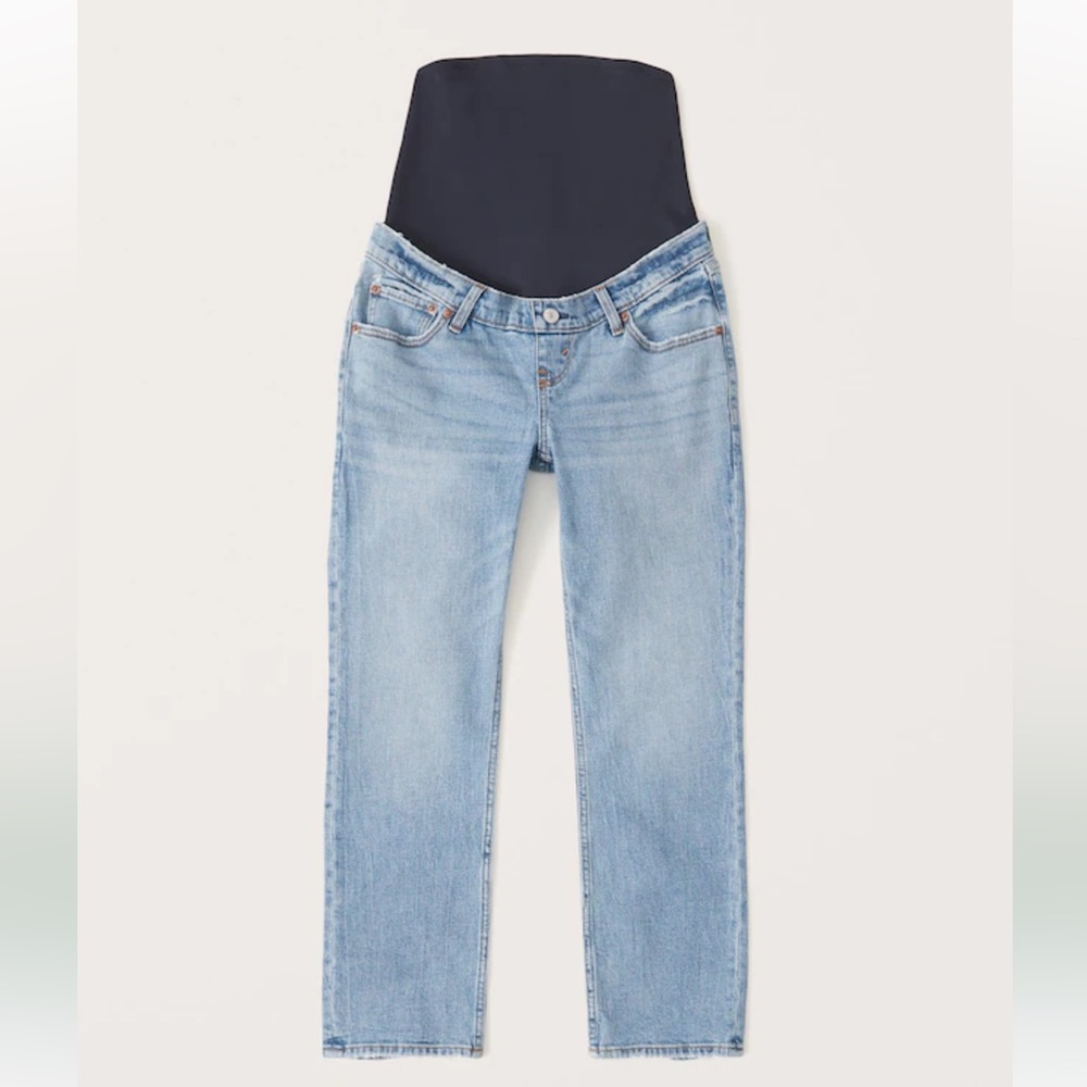 Abercrombie Maternity Ankle Straight Jean